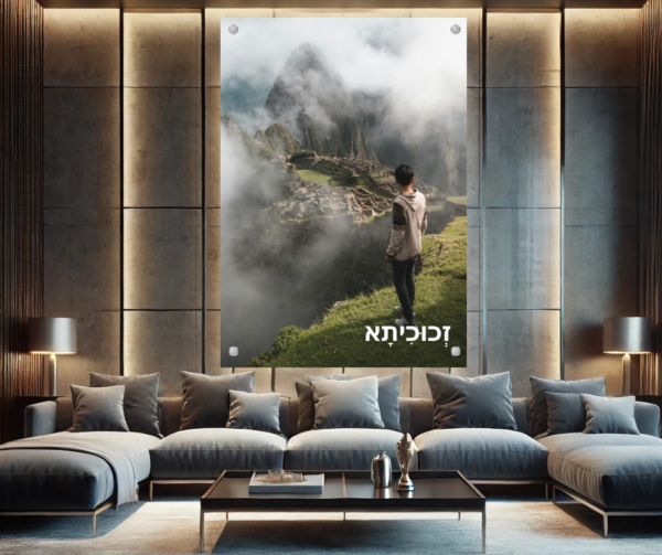 הדפסה על זכוכית מאצ'ו פיצ'ו